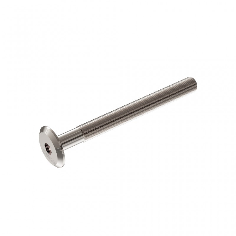 FLAT HEAD CONNECTION BOLT M6x60 / NICKEL